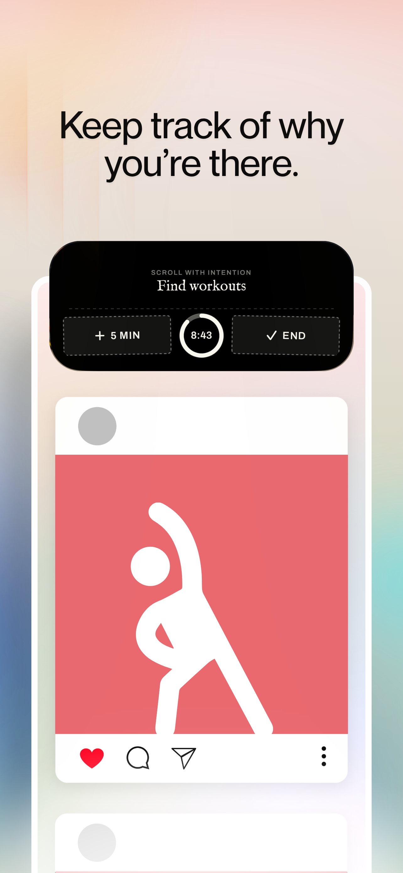 Lock Screen countdown, with the Dynamic Island expanded showing add five minutes and End.